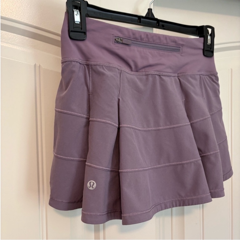 Lululemon Pace Rival Mid-Rise Skirt Purple Ash size 4 - Picture 5 of 7